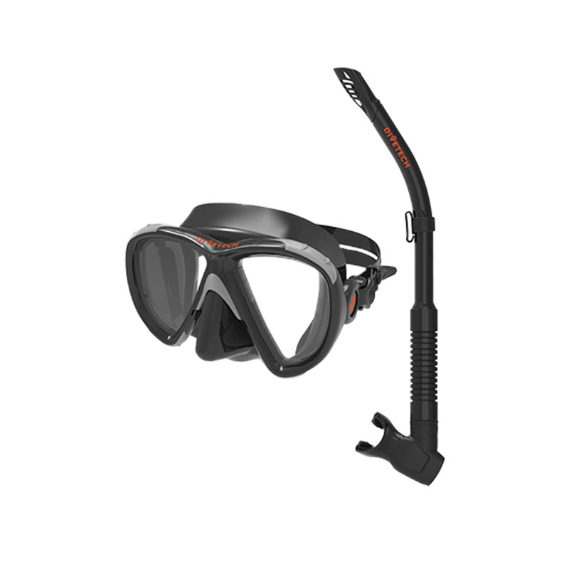 Optrix Mask & Dropaway Snorkel Set