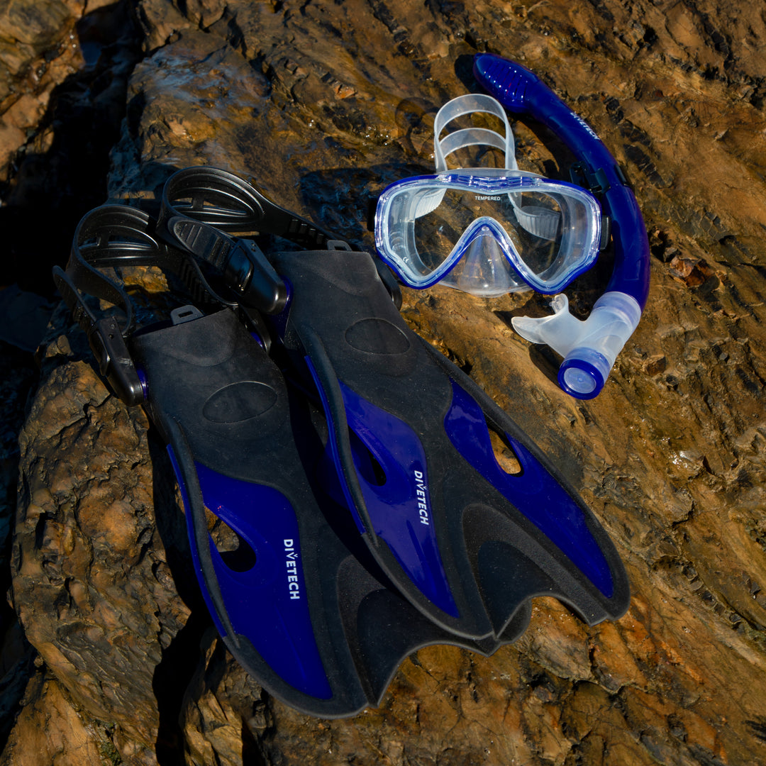 Kid's Mask, Snorkel & Fin Set