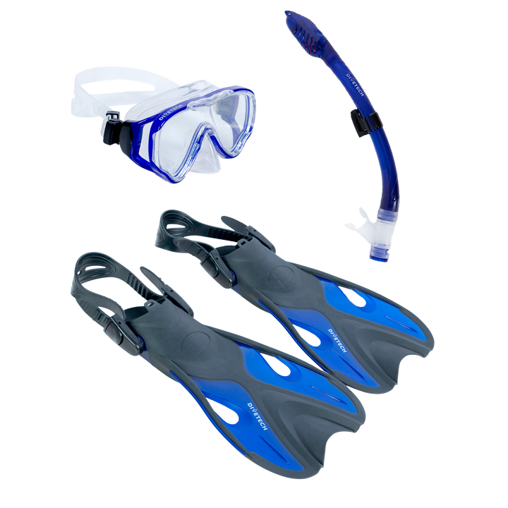 Kid's Mask, Snorkel & Fin Set