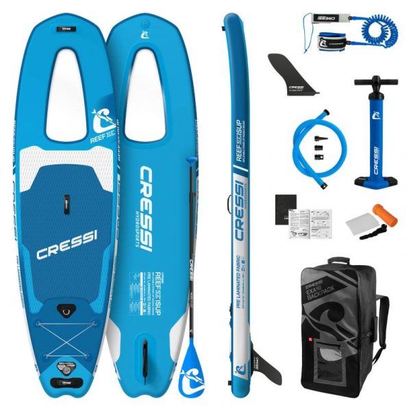 Cressi Reef Window 10´2´´ Inflatable Paddle Surf Set