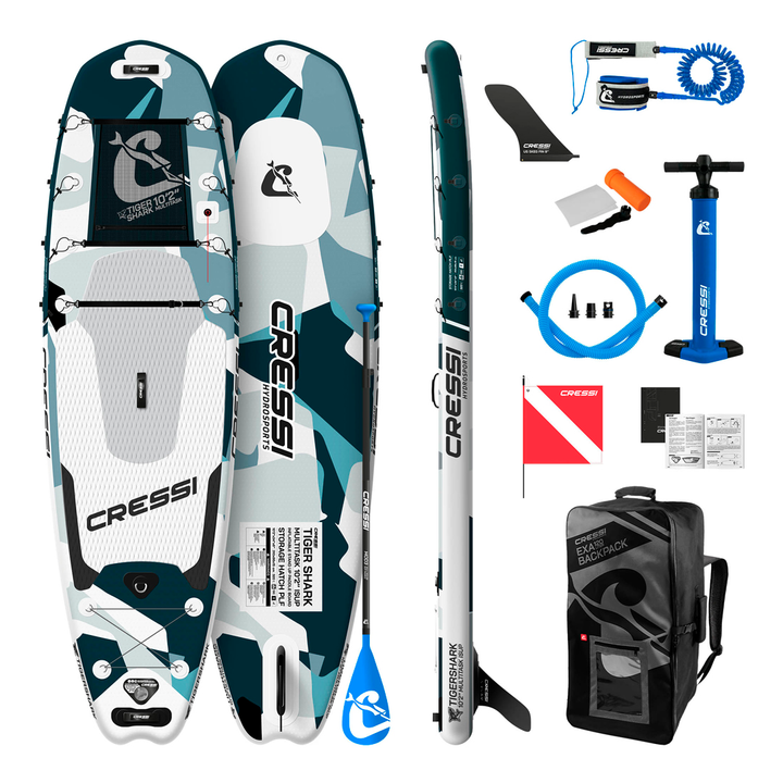 Cressi Tiger Shark Multitask ISUP Set 10'2"